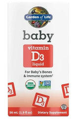 Garden of Life - Baby Vitamin D3 Liquid - 56 ml. - Nutri.se