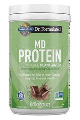 Garden of Life - Dr. Formulated MD Protein Sustainable Plant-Based Powder, Rich Chocolate - 882g - Nutri.se
