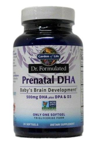 Garden of Life - Dr. Formulated Prenatal DHA - 30 softgels - Nutri.se