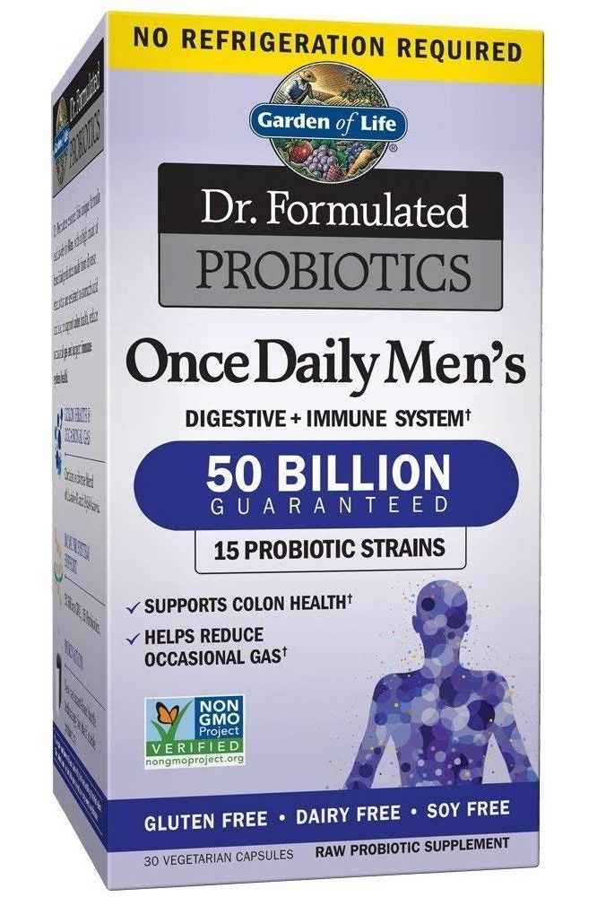 Garden of Life - Dr. Formulated Probiotics Once Daily Men's - 30 vcaps