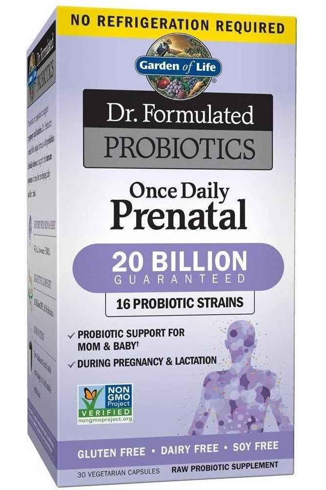 Garden of Life - Dr. Formulated Probiotics Once Daily Prenatal - 30 vcaps Garden of Life - Dr. Formulated Probiotics Once Daily Prenatal - 30 vcaps