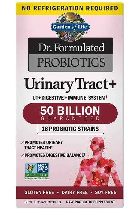 Garden of Life - Dr. Formulated Probiotics Urinary Tract+ - 60 vcaps