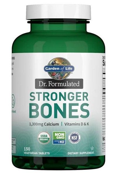 Garden of Life - Dr. Formulated Stronger Bones - 150 vegetarian tabs - Nutri.se