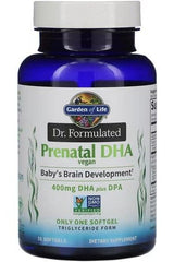 Garden of Life - Dr. Formulated Vegan Prenatal DHA - 30 softgels - Nutri.se