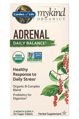 Garden of Life - Mykind Organics Adrenal Daily Balance - 120 vegan tabs - Nutri.se