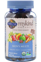 Garden of Life - Mykind Organics Men's Multi Gummies, Organic Berry - 120 vegan gummy drops - Nutri.se