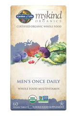 Garden of Life - Mykind Organics Men's Once Daily - 60 vegan tabs - Nutri.se