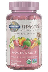 Garden of Life - Mykind Organics Women's Multi Gummies, Organic Berry - 120 vegan gummy drops - Nutri.se