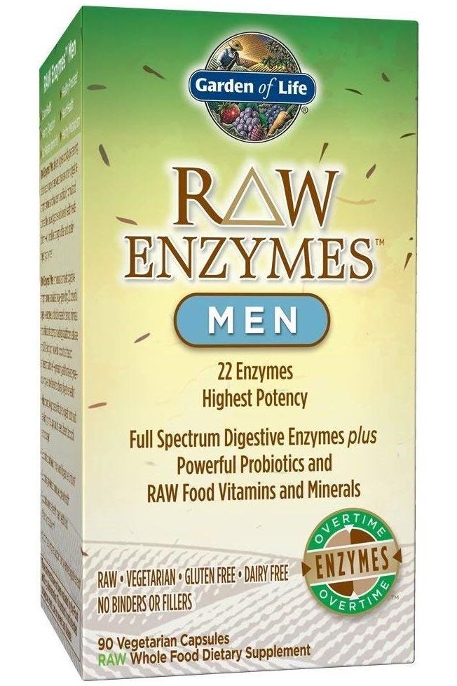 Garden of Life - RAW Enzymes Men - 90 vcaps - Nutri.se