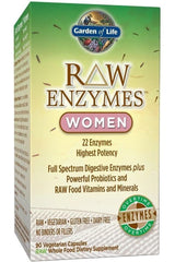 Garden of Life - RAW Enzymes Women - 90 vcaps - Nutri.se