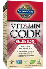 Garden of Life - Vitamin Code Healthy Blood - 60 vcaps - Nutri.se