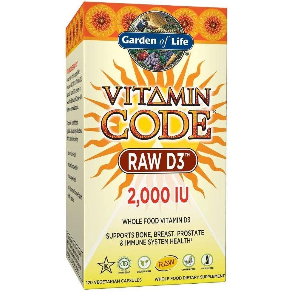 Garden of Life - Vitamin Code RAW D3 - Nutri.se