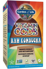 Garden of Life - Vitamin Code Raw Kombucha - 60 vegan caps - Nutri.se