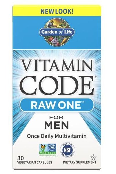 Garden of Life - Vitamin Code RAW ONE for Men - Nutri.se