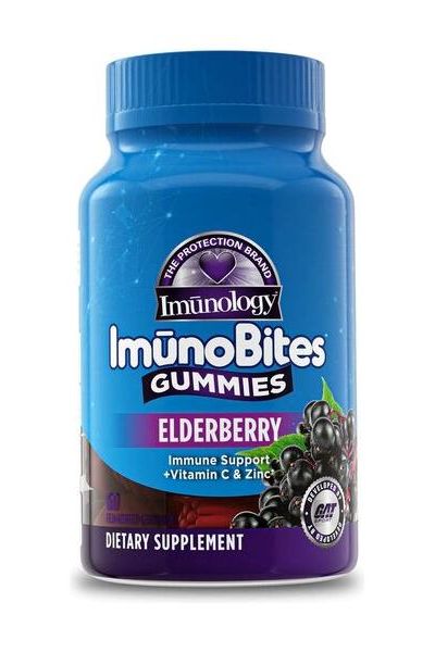 GAT - Imunology ImunoBites Gummies Elderberry, Blackcurrant - 60 gummies - Nutri.se