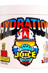 Gorillalpha Hydration Juice container featuring vibrant packaging with a gorilla mascot and bold logo design.