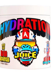 Gorillalpha Hydration Juice container featuring vibrant graphics and bold colors for optimal hydration and recovery.