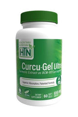 Health Thru Nutrition - Curcu-Gel Ultra, 650mg - 60 softgels - Nutri.se
