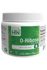 Health Thru Nutrition - D-Ribose Pure Powder - 200 grams - Nutri.se