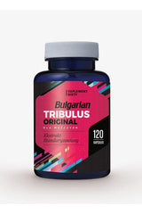 Hepatica Bulgarian Tribulus Original, 120 caps, dietary supplement designed to support testosterone and muscle strength.