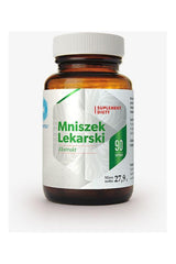 Hepatica Common Dandelion supplement bottle with 90 capsules, natural extract for liver support and digestion.