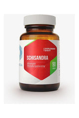 Hepatica Schisandra supplement bottle with 90 capsules, promoting adaptogenic benefits and liver support.