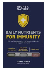 Higher Nature - Daily Nutrients for Immunity - 28 days' supply (caps & tabs)