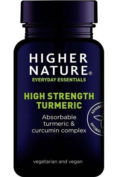 Higher Nature - High Strength Turmeric - 60 caps - Nutri.se