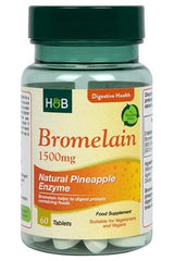 Holland & Barrett - Bromelain 1500mg - 60 tablets - Nutri.se