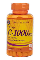 Holland & Barrett - Chewable Vitamin C with Rose Hips - Nutri.se