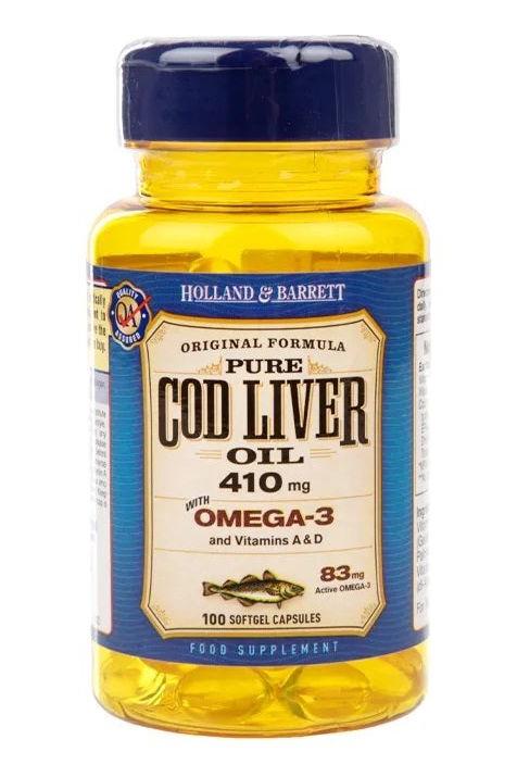Holland & Barrett - Cod Liver Oil with Multi Vitamins - Nutri.se