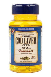 Holland & Barrett - Cod Liver Oil with Multi Vitamins - Nutri.se