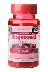 Holland & Barrett - Double Strength Grapeseed Extract 100mg - 50 caps - Nutri.se