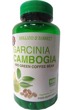 Holland & Barrett - Garcinia Cambogia and Green Coffee Bean - 100 capsules - Nutri.se