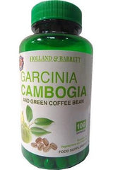 Holland & Barrett - Garcinia Cambogia and Green Coffee Bean - 100 capsules - Nutri.se