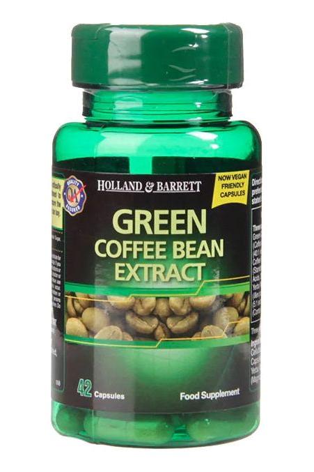 Holland & Barrett - Green Coffee Bean Extract - 42 caps - Nutri.se