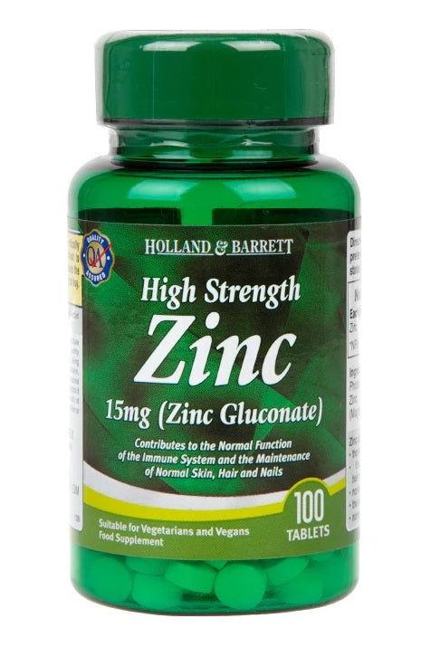 Holland & Barrett - High Strength Zinc - Nutri.se