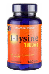 Holland & Barrett - L-Lysine 1000mg - 120 caplets - Nutri.se