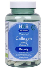 Holland & Barrett - Marine Collagen with Vitamin C - 90 tabs - Nutri.se