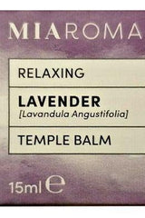 Holland & Barrett - Miaroma Relaxing Lavender Temple Balm - 15 ml. - Nutri.se