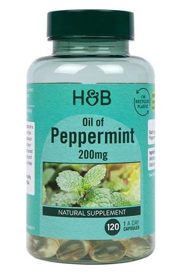 Holland & Barrett - Oil of Peppermint, 200mg - Nutri.se