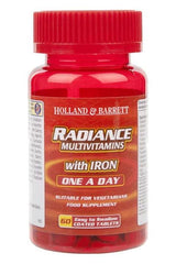 Holland & Barrett - Radiance Multi Vitamins & Iron One a Day - Nutri.se