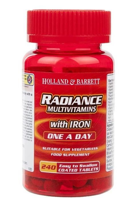 Holland & Barrett - Radiance Multi Vitamins & Iron One a Day - Nutri.se