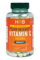 Holland & Barrett - Slow Release Vitamin C, 1000mg - 120 vegan tabs - Nutri.se