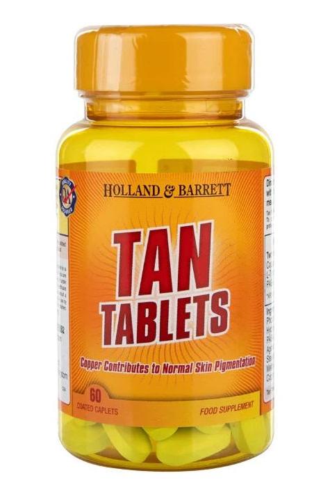 Holland & Barrett - Tan Tablets - 60 caplets - Nutri.se
