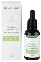 Holland & Barrett - Vitamin C + Hyaluronic Acid Serum - 30 ml. - Nutri.se