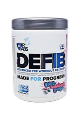 HR Labs Defib V3 Advanced Pre Workout Catalyst 440g for energy, focus, and improved workout performance.