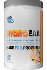 HR Labs HydroEAA complete hydration and EAA formula, optimized for performance and recovery, in a 540g container.
