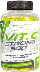 Vitamin C Strong 500 – Zink & Bioflavonoider baksida