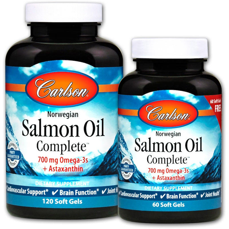Norwegian Salmon Oil Complete 180 kapslar framsida